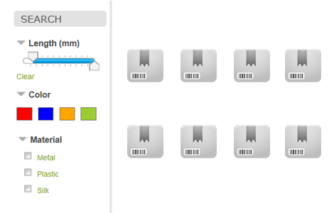 Virtuemart custom fields to filters